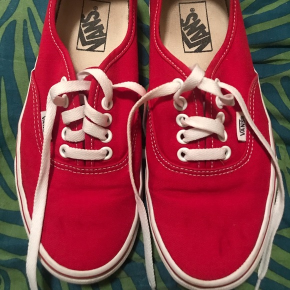 Vans Shoes - Red Vans